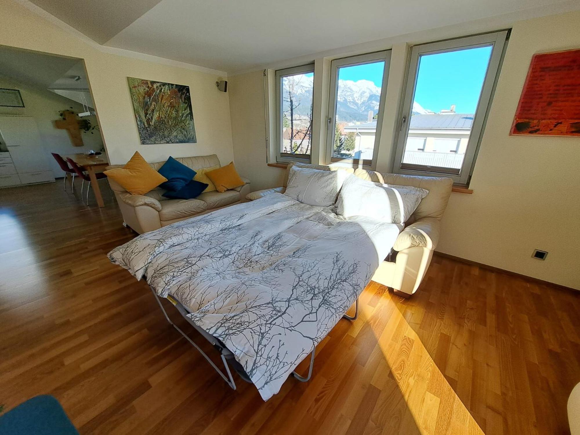 Appartement Grosse Exklusive Mit Balkon Und Fantastischer Aussicht Auf Bergwelt Inkl Privatem Parkplatz Mit E-ladestation Innsbruck